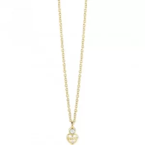 Ladies Guess Gold Plated Guessy Necklace