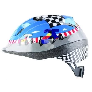 ETC Race Car Junior Helmet Blue 52-56cm