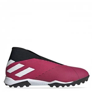 adidas Nemeziz 19.3 Laceless Astro Turf Trainers - ShockPink/Black