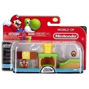 Flying Squirrel Mario Acorn Plains (Super Mario Bros) Microland Action Figure