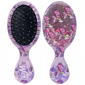 WetBrush Liquid Glitter Mini Detangler Brush - Unicorn Glitter