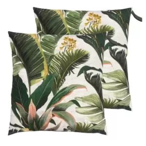 Hawaii Large 70cm Outdoor Floor Twin Pack Cushion Multi