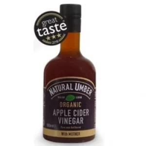 Natural Umber Organic Apple Cider Vinegar 500ml (10 minimum)