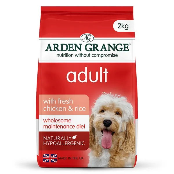 Arden Grange Adult Chicken and Rice Dog Food 2kg