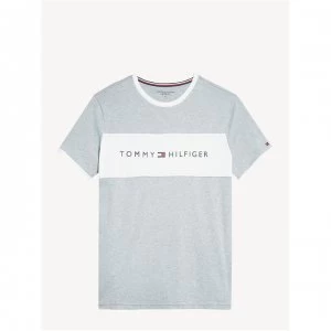 Tommy Bodywear Neck Short Sleeve T Shirt - Grey Heather