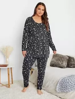 Yours Starry Sky Ls Tapered Pj Set