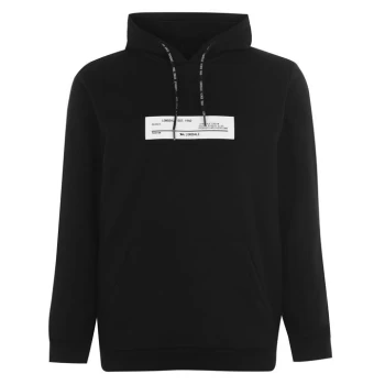 Lonsdale Fleece Hoodie Mens - Black