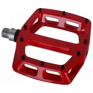 DMR V12 Flat Mountain Bike Pedals - Red