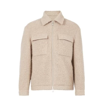 AllSaints Bobby Jacket - LIGHT STONE