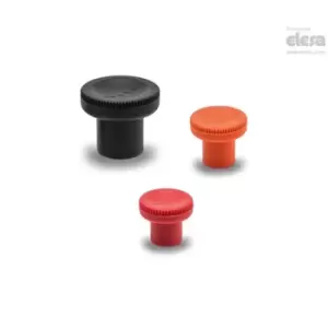 ELESA EKK Knurled knobs Technopolymer Threaded hole EKK.35 B-M10-C2