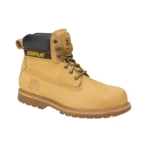 Caterpillar Holton SB Safety Boot / Mens Boots / Boots Safety (8 UK) (Honey)