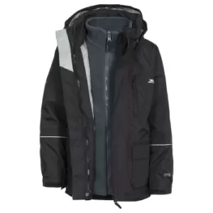 Trespass Childrens/Kids Prime II Waterproof 3-In-1 Jacket (2/3 Years) (Black)