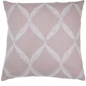 Paoletti Olivia Cushion Cover (One Size) (Blush Red) - Blush Red