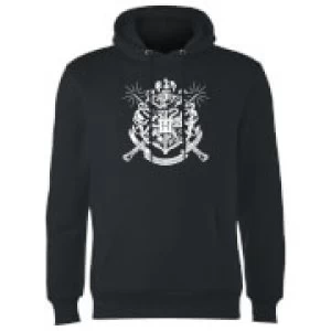 Harry Potter Hogwarts House Crest Hoodie - Black