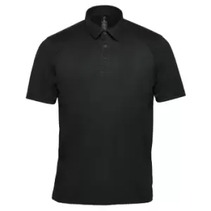 Stormtech Mens Milano Sports Polo Shirt (L) (Black)