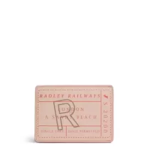 Radley Railway Card Holder - Pink