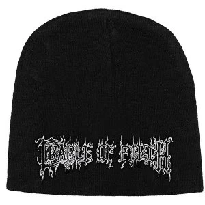 Cradle Of Filth - Logo Unisex Beanie Hat - Black