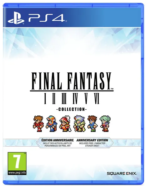 Final Fantasy I-VI Collection Anniversary Edition PS4 Game