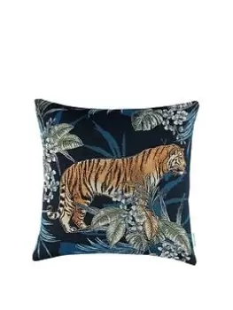 Catherine Lansfield Tiger Tropicana Cushion