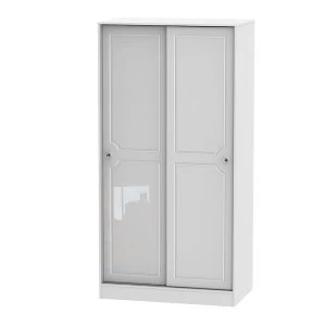 Robert Dyas Berryfield Ready Assembled 2-Door Sliding Wardrobe