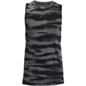 Under Armour Base Print Tank Top Mens - Black