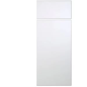 Cooke Lewis Raffello High Gloss White Drawerline door drawer front W300mm Pack of 1