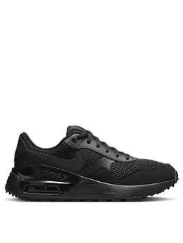 Nike Air Max Systm Junior Unisex Trainers - Black, Size 5.5