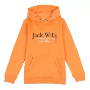 Jack Wills Wills OTH Hoodie Junior Boys - Orange