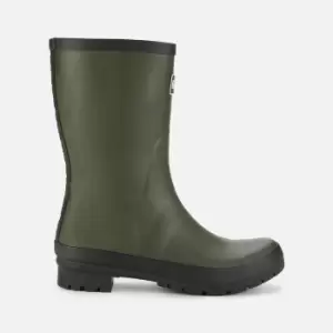 Barbour Womens Banbury Mid Wellies - Olive - UK 3