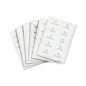 Durable Inserts for Duraprint Badgemaker Card 150gm2 54x90mm Pack of 200