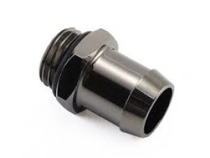 XSPC G1/4" to 1/2" Barb Fitting (Black Chrome)