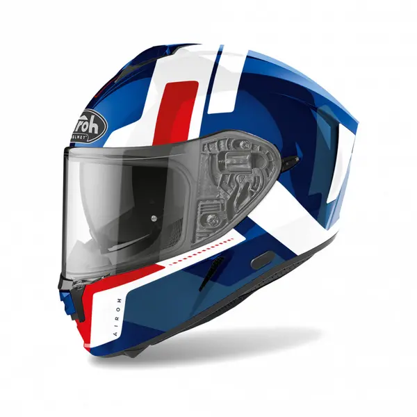 Airoh Spark Shogun Blue White Full Face Helmet XL