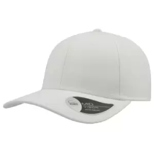 Atlantis Beat Structured 6 Panel Cap (One Size) (White)