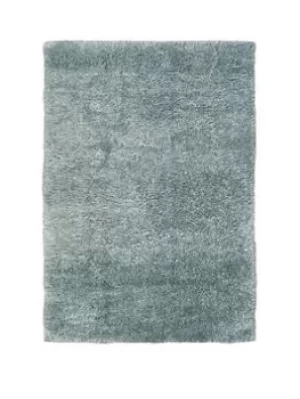 Supersoft Shaggy Duckegg Rug 160X230Cm