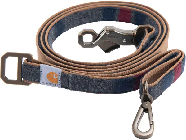 Carhartt Blanket Stripe Dog Leash, grey