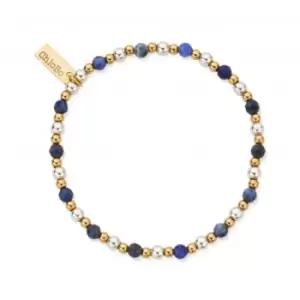 Gold And Silver Didi Sodalite Bracelet GMBS