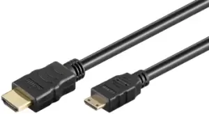 Goobay HDMI High Speed Cable with Ethernet (Mini), 3 m, Black