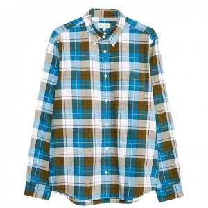 Jack Wills Dundry Flannel Check Shirt - Blue