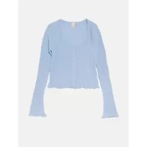 Skinny Dip Pearl Cardigan - Blue