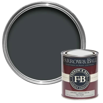 Farrow & Ball Full Gloss Paint Studio Green - 750ml