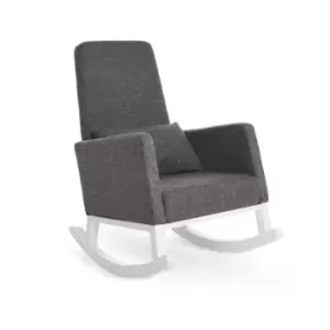 OBaby High Back Rocking Chair Grey