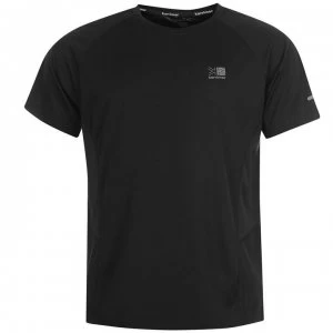 Karrimor Short Sleeve Run T Shirt Mens - Black