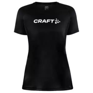 Craft Womens/Ladies Core Unify Logo T-Shirt (M) (Black)