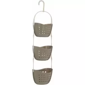 Premier Housewares 3 Tier Grey Shower Caddy