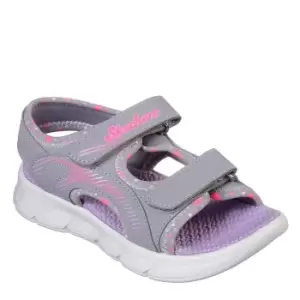 Skechers C Flex Junior Girls Sandals - Grey
