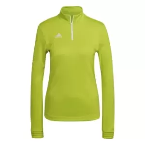 adidas ENT22 Track Top Womens - Yellow