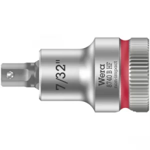 Wera 05003087001 8740 B HF Zyklop In-Hex 3/8" Bit-Socket 7/32" x 35mm