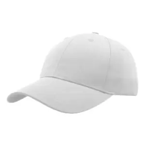 Atlantis Zoom Sports 6 Panel Baseball Cap (One Size) (White)