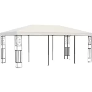 Vidaxl - Gazebo 3x6 m Cream Fabric Cream