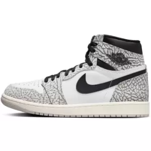 jordan AIR JORDAN 1 RETRO HIGH OG, TECH GREY/MUSLIN-BLACK-WHITE